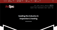 Desktop Screenshot of amspecllc.com
